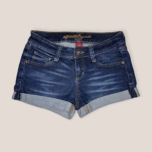 Juniors Arizona Jean Shorts- Dark Wash Size 1